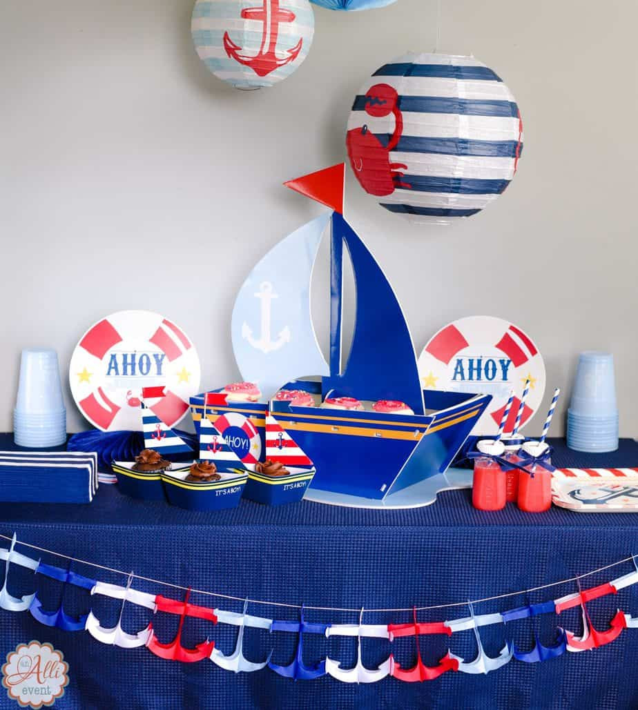 Nautical Baby Shower Gifts
 How to Host an Adorable Nautical Baby Shower An Alli Event