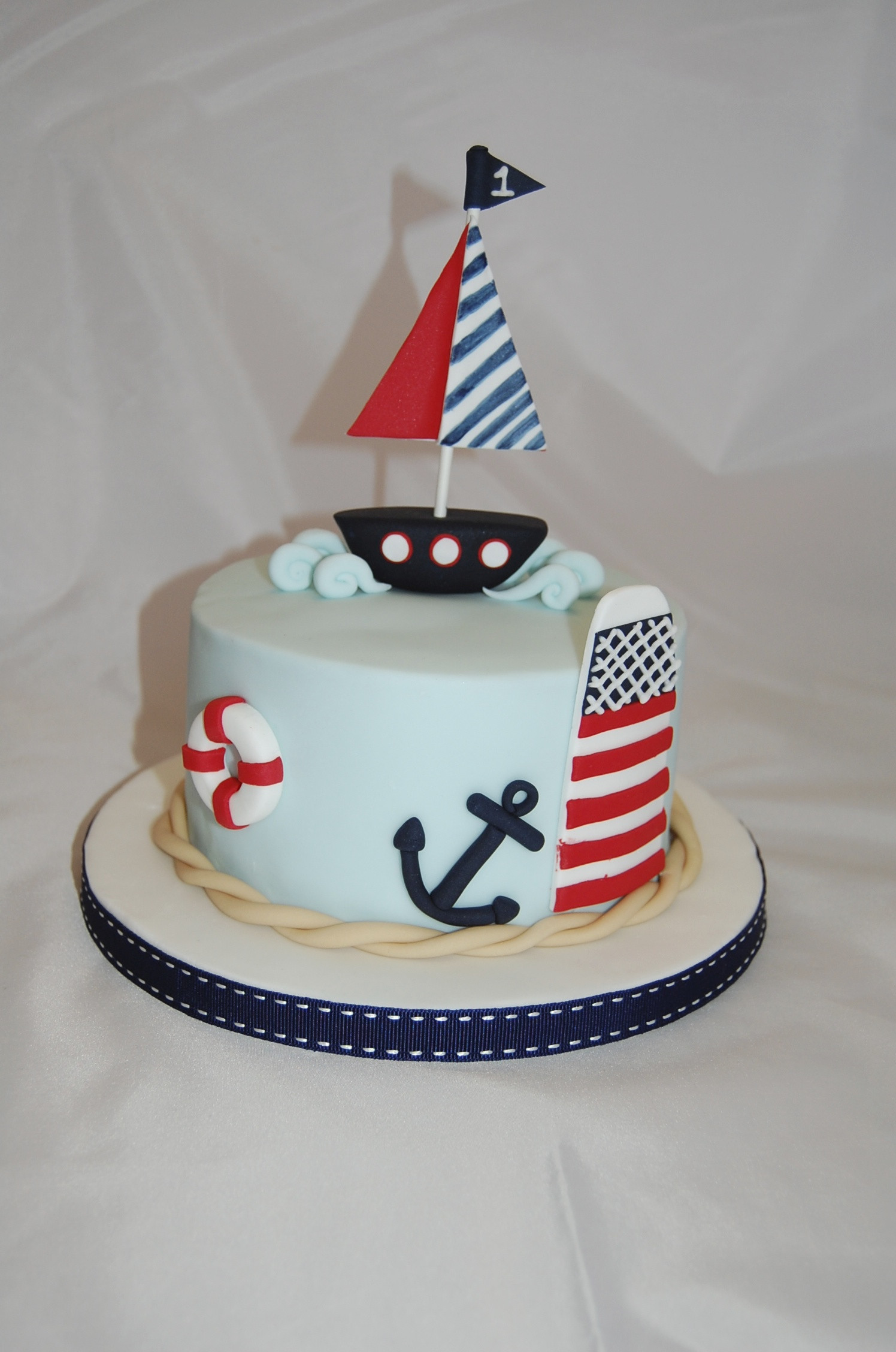 Nautical Birthday Cakes
 Nautical Birthday Cakes
