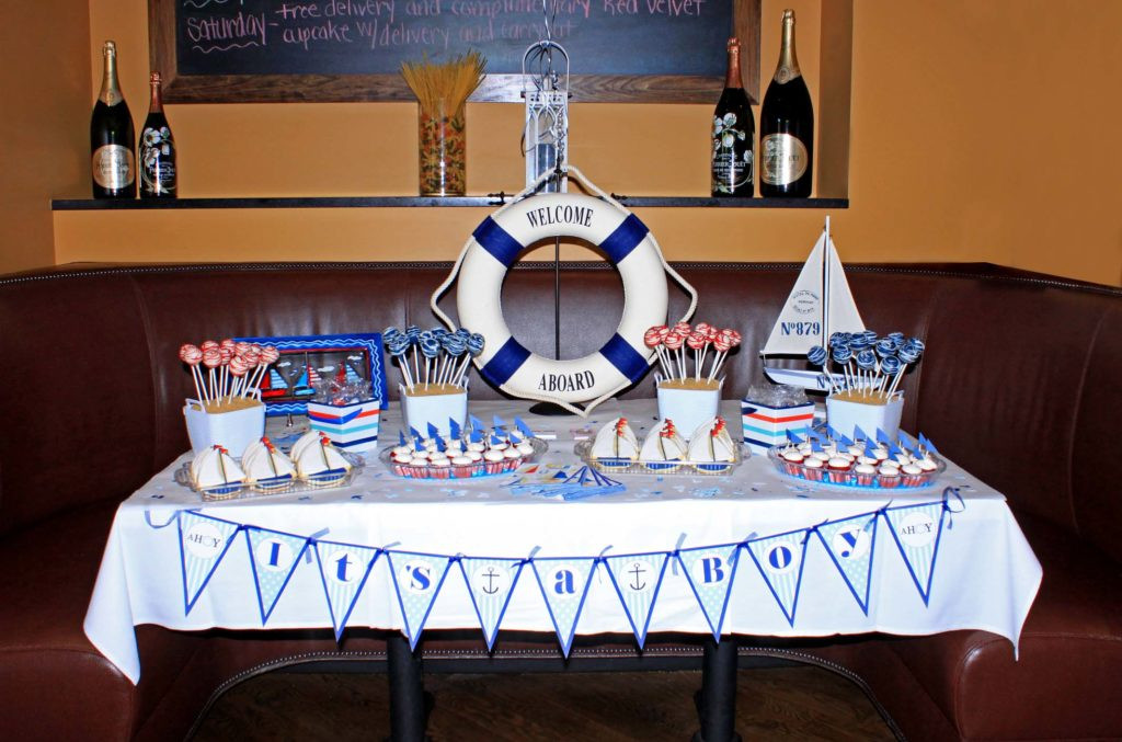 Nautical Decor Baby Shower
 Nautical Baby Boy Shower Project Nursery