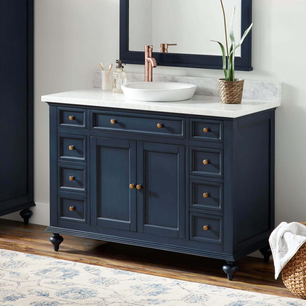 Navy Blue Bathroom Vanity
 30 Most Navy Blue Bathroom Vanities You Shouldn t Miss