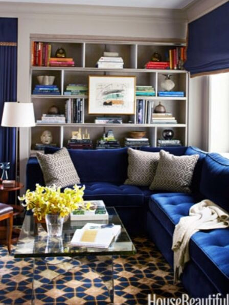 Navy Blue Rug Living Room
 How to merge his and her style when decorating