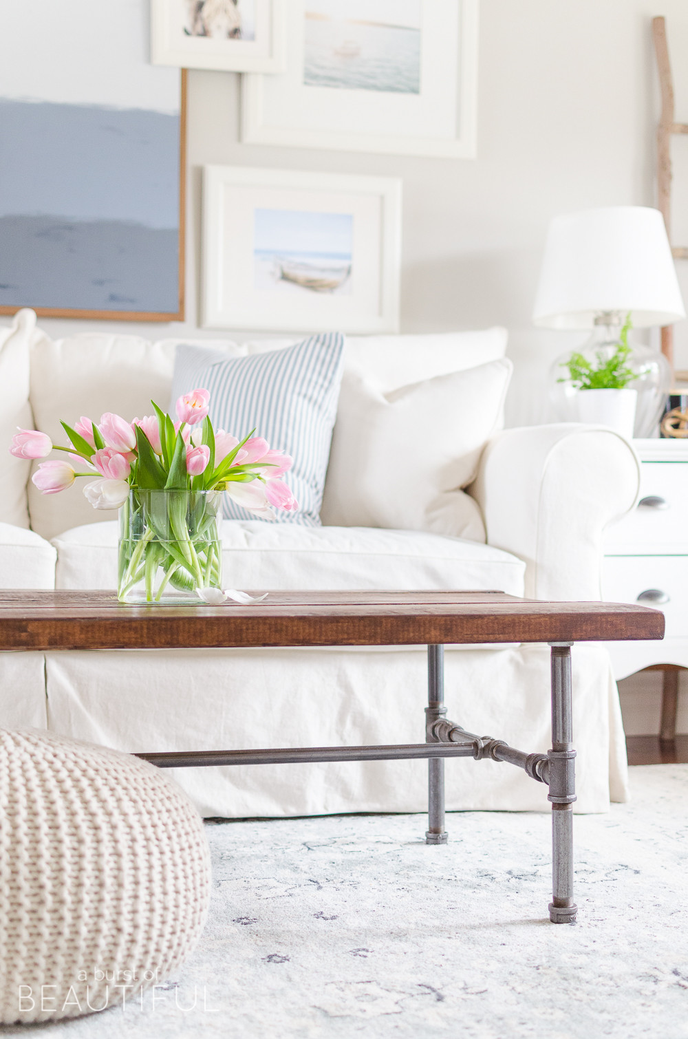 Navy Blue Rug Living Room
 New Navy Blue Vintage Wash Rug in our Living Room A