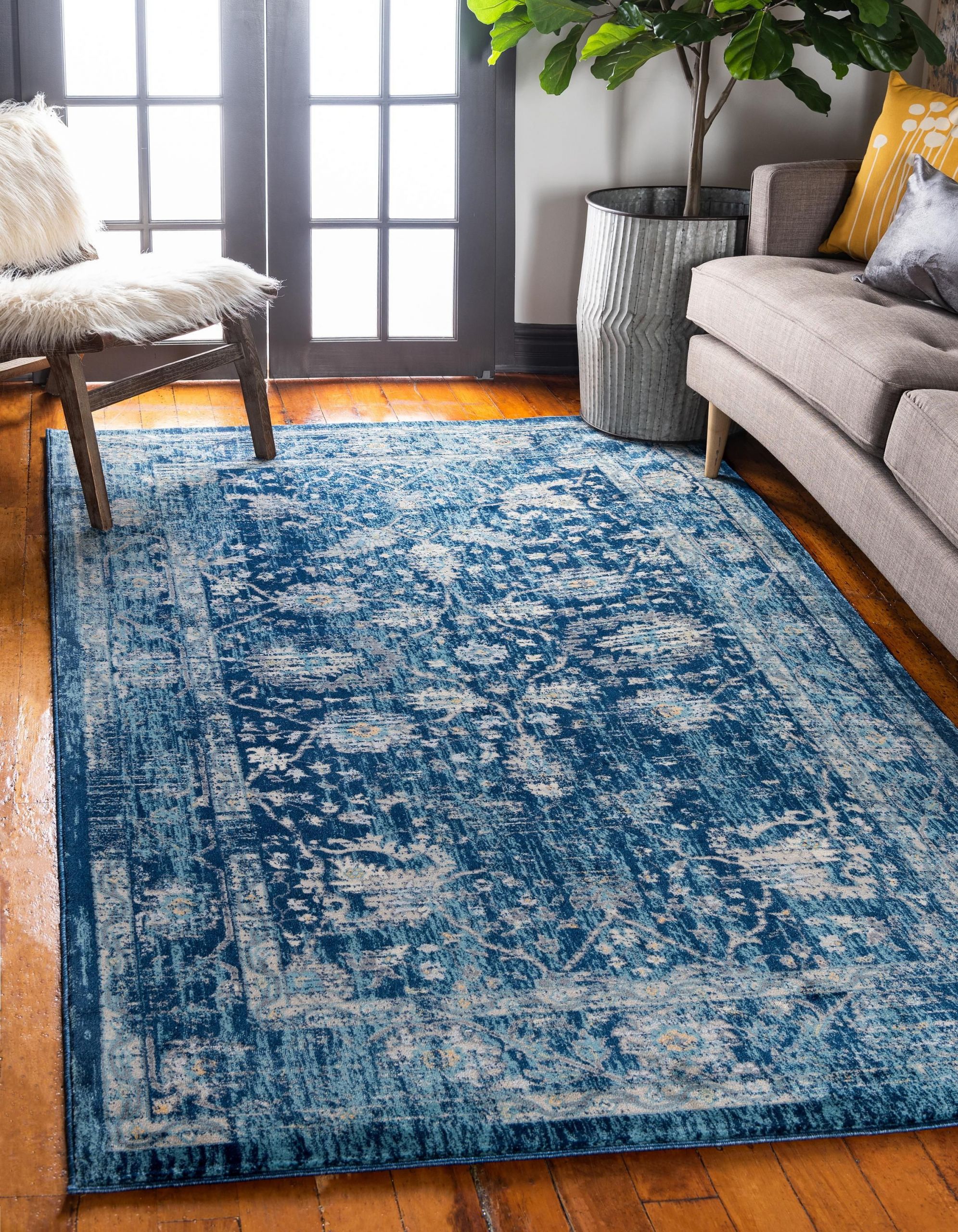 Navy Blue Rug Living Room
 Navy Blue 5 x 8 Stockholm Rug Area Rugs