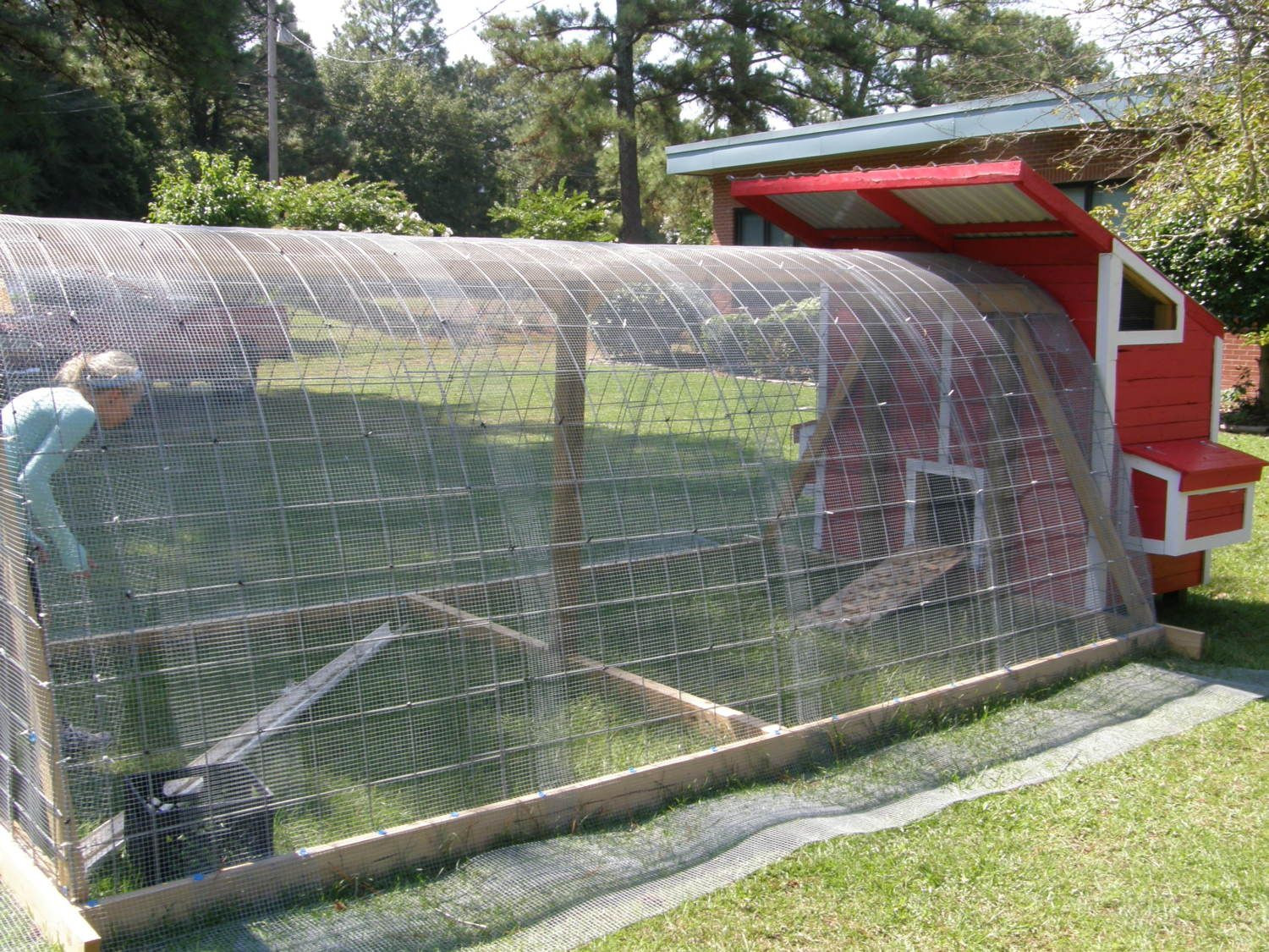 Nc Backyard Coops
 Aberdeen NC Elementary Hoop Coop