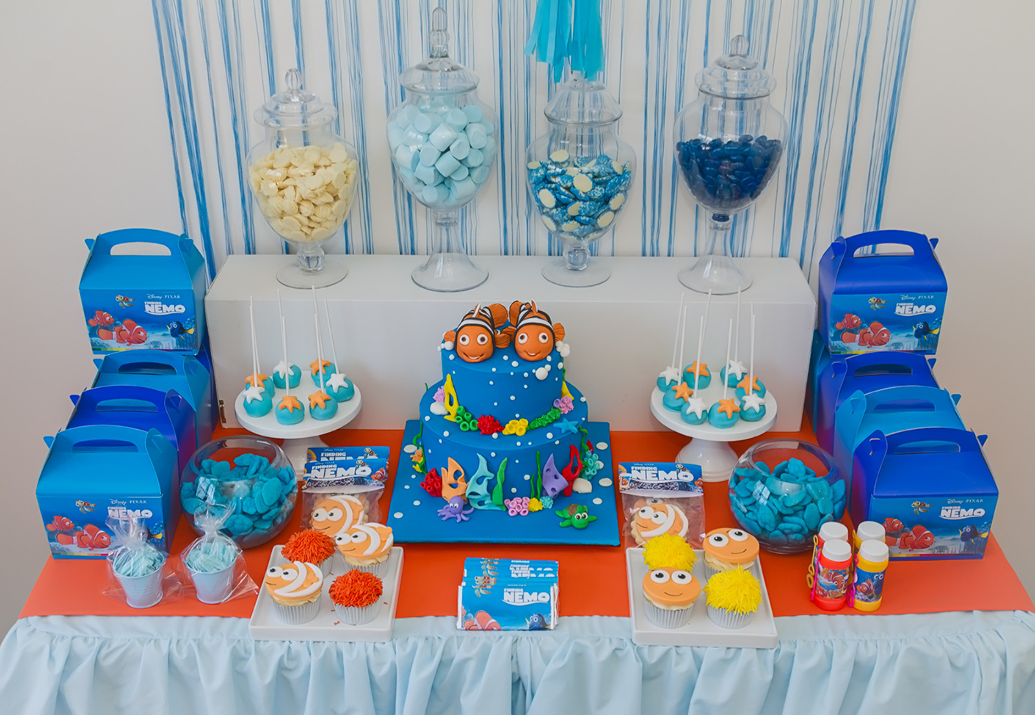 Nemo Birthday Decorations
 FINDING NEMO THEMED BIRTHDAY PARTY
