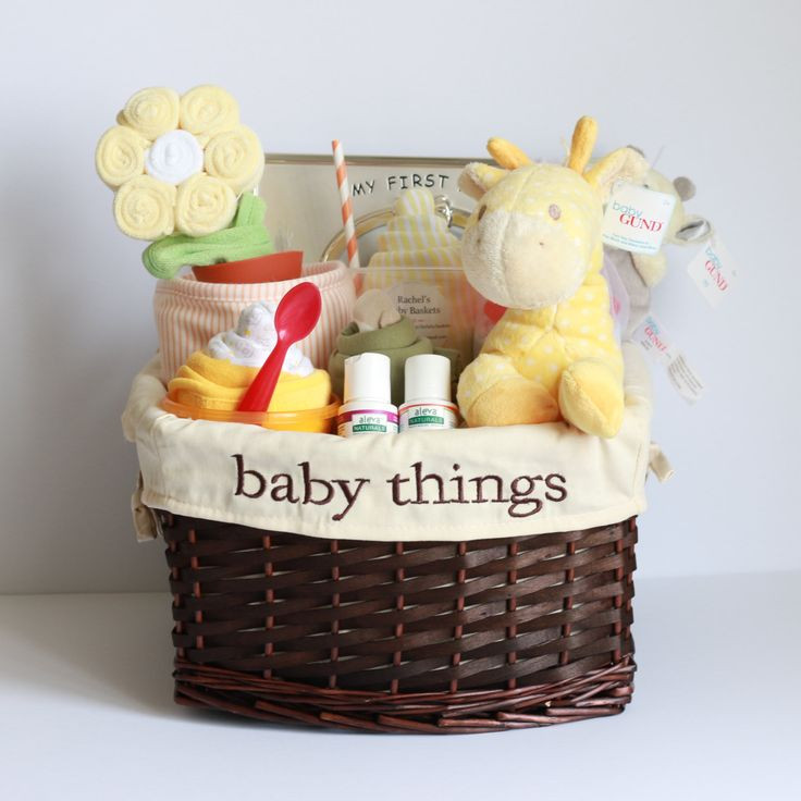 Neutral Baby Gift Ideas
 Gender Neutral Baby Gift Basket Baby Shower Gift Unique