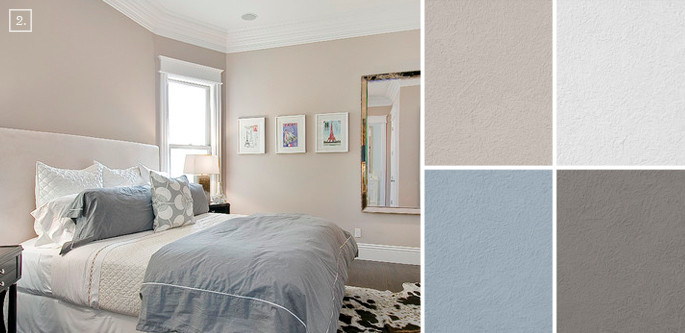 Neutral Bedroom Paint Colours
 Bedroom Color Ideas Paint Schemes and Palette Mood Board