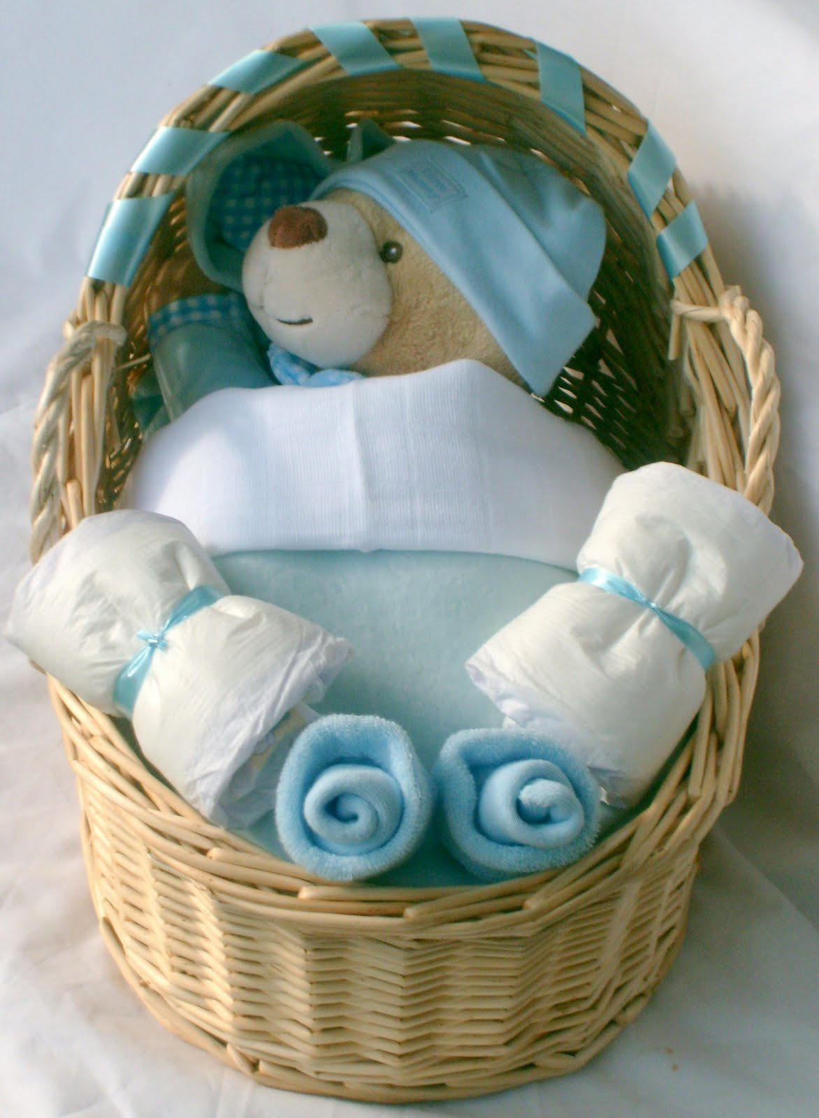 New Born Baby Gift Basket
 New Baby Gift Baskets