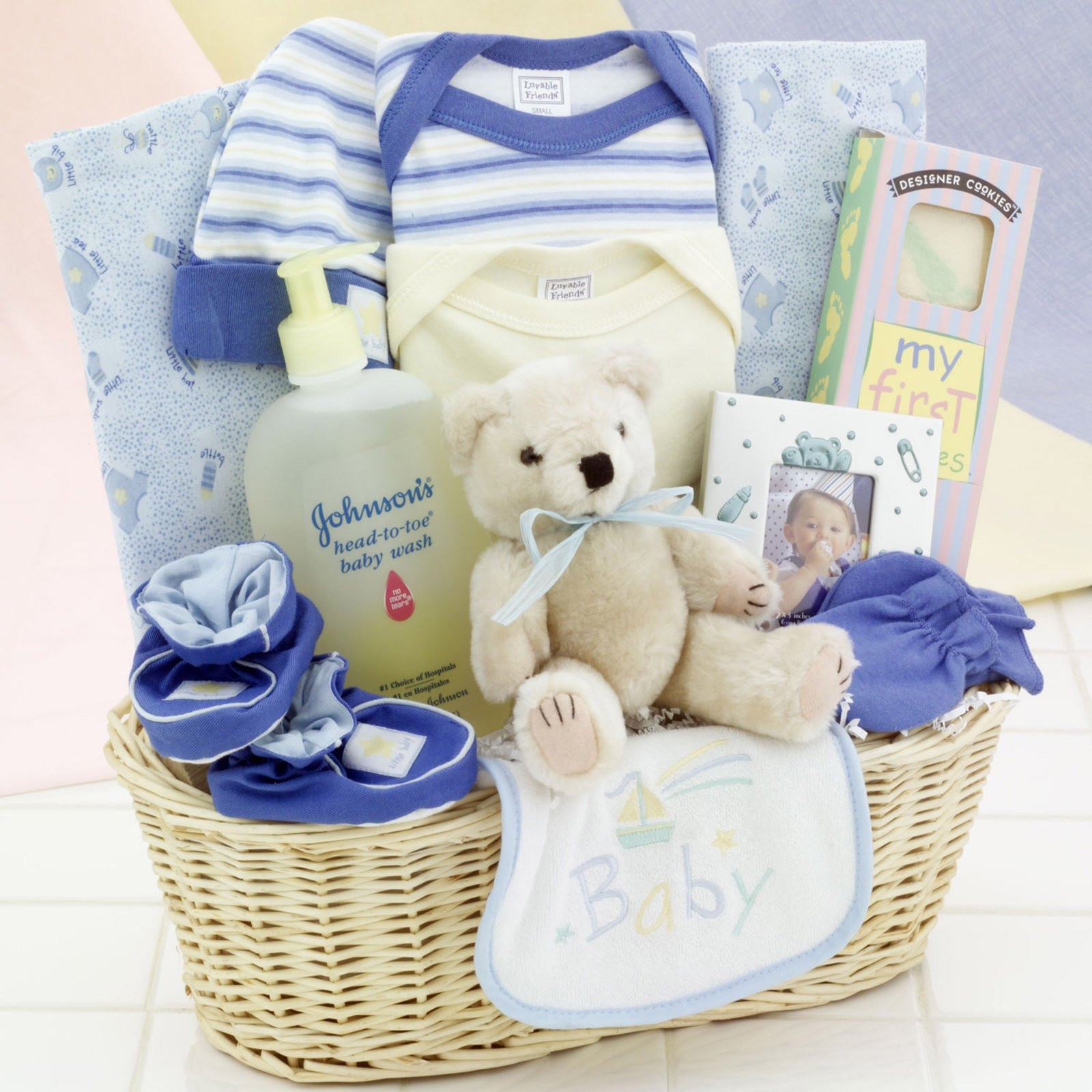 New Born Baby Gift Basket
 Gift Baskets Created News Arrival Baby Boy Gift Basket