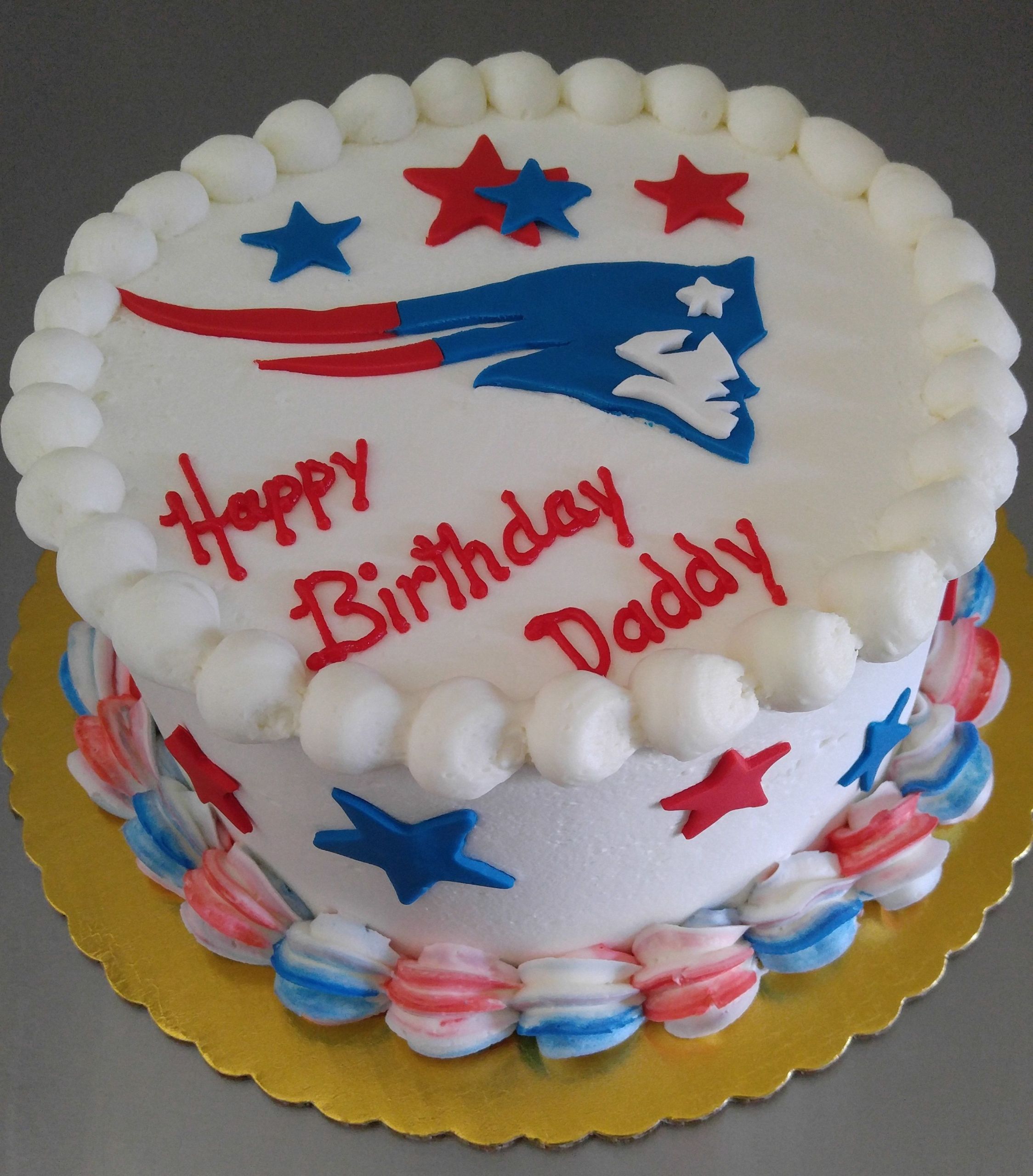 New England Patriots Birthday Cake
 The Best Ideas for New England Patriots Birthday Cake