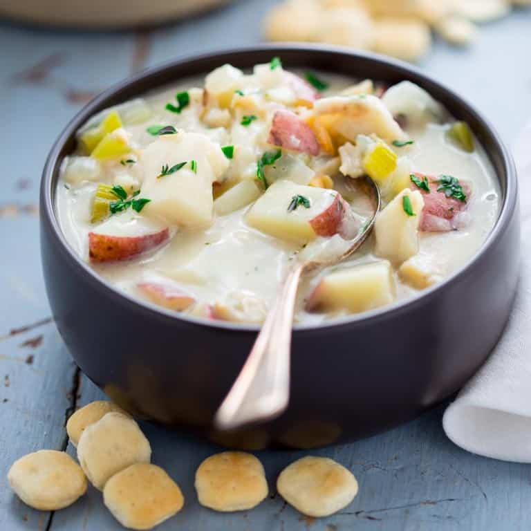 New England Seafood Chowder
 healthy new england seafood chowder Healthy Seasonal Recipes