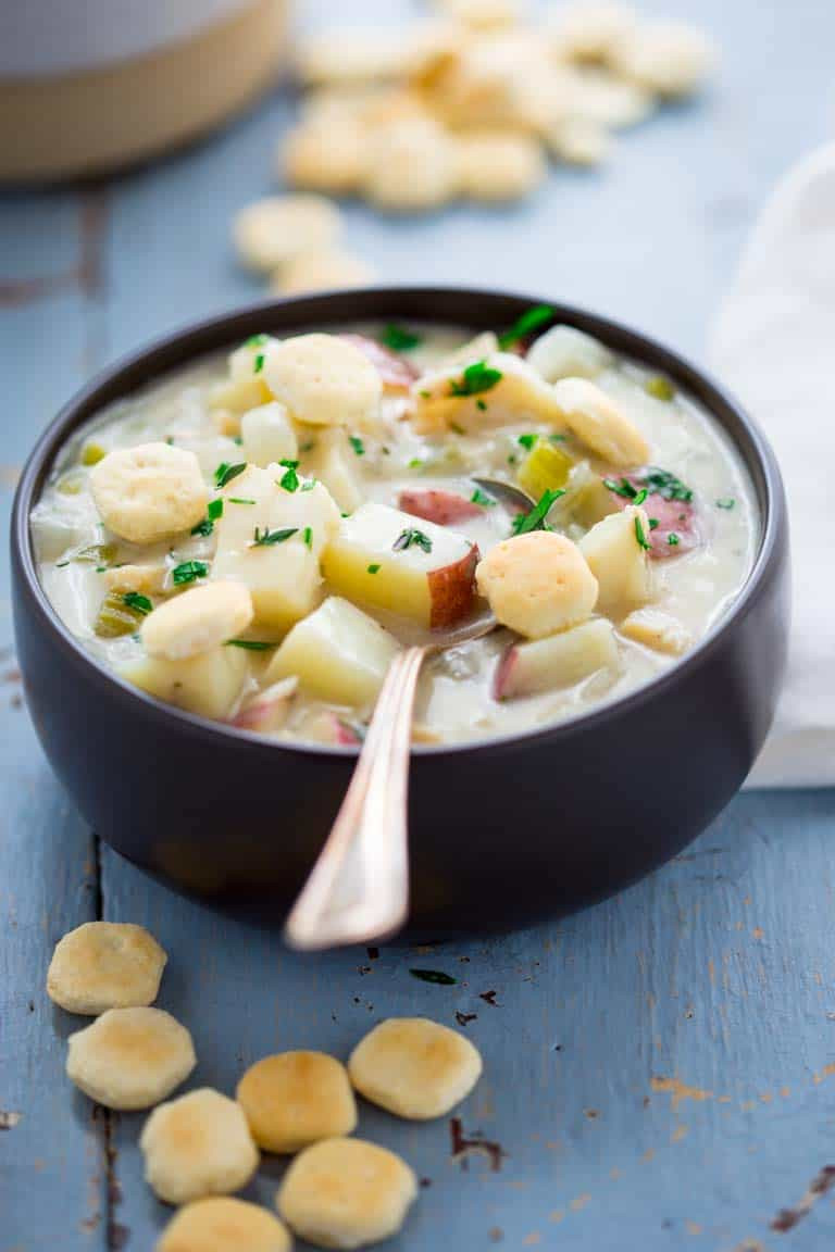 New England Seafood Chowder
 healthy new england seafood chowder Healthy Seasonal Recipes