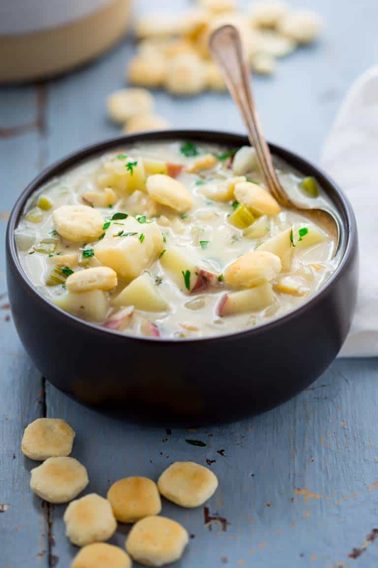 New England Seafood Chowder
 healthy new england seafood chowder Healthy Seasonal Recipes