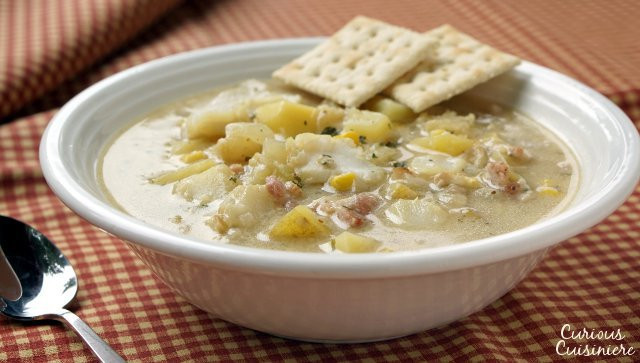 New England Seafood Chowder
 New England Seafood Chowder • Curious Cuisiniere