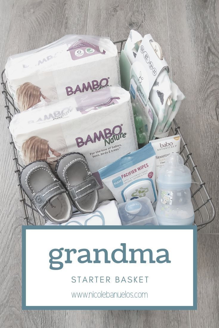 New Grandma Gift Basket Ideas
 Personalized Grandma Starter Basket