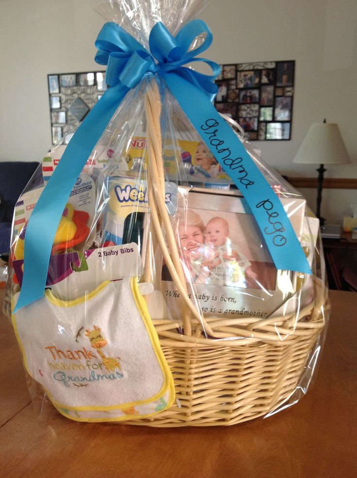 New Grandma Gift Basket Ideas
 1000 images about Grandma Baby Shower on Pinterest