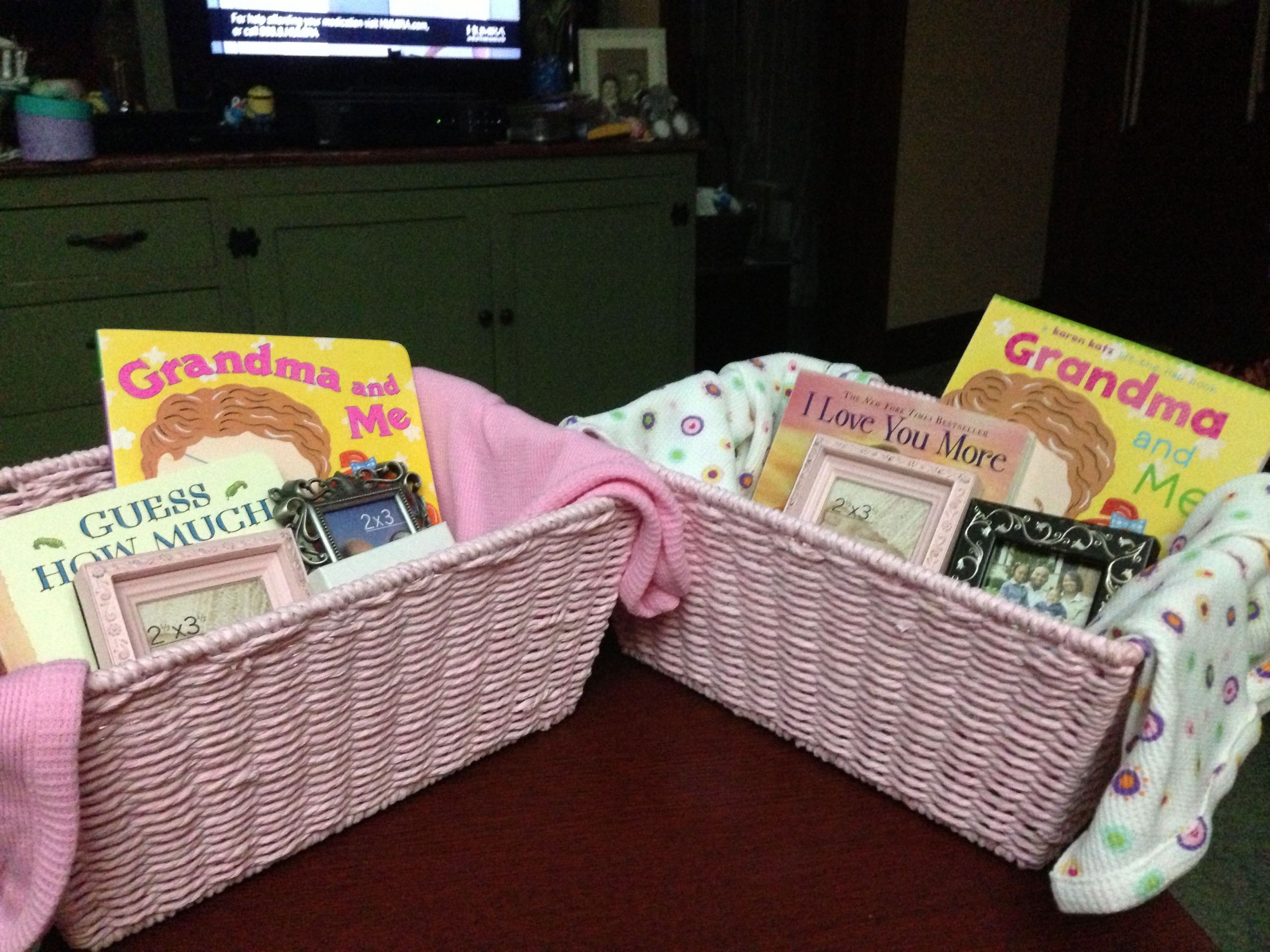 New Grandma Gift Basket Ideas
 Grandmother baskets for a baby shower