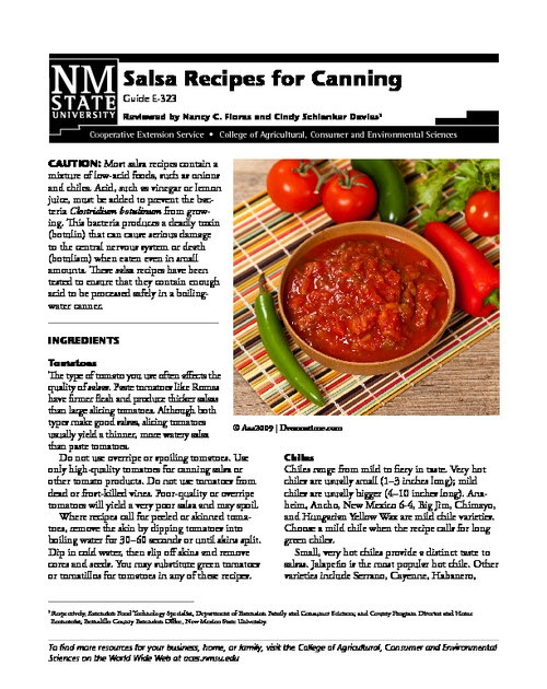 New Mexico Salsa Recipe
 Healthy Recipes Salsa Recipes for Canning New Mexico