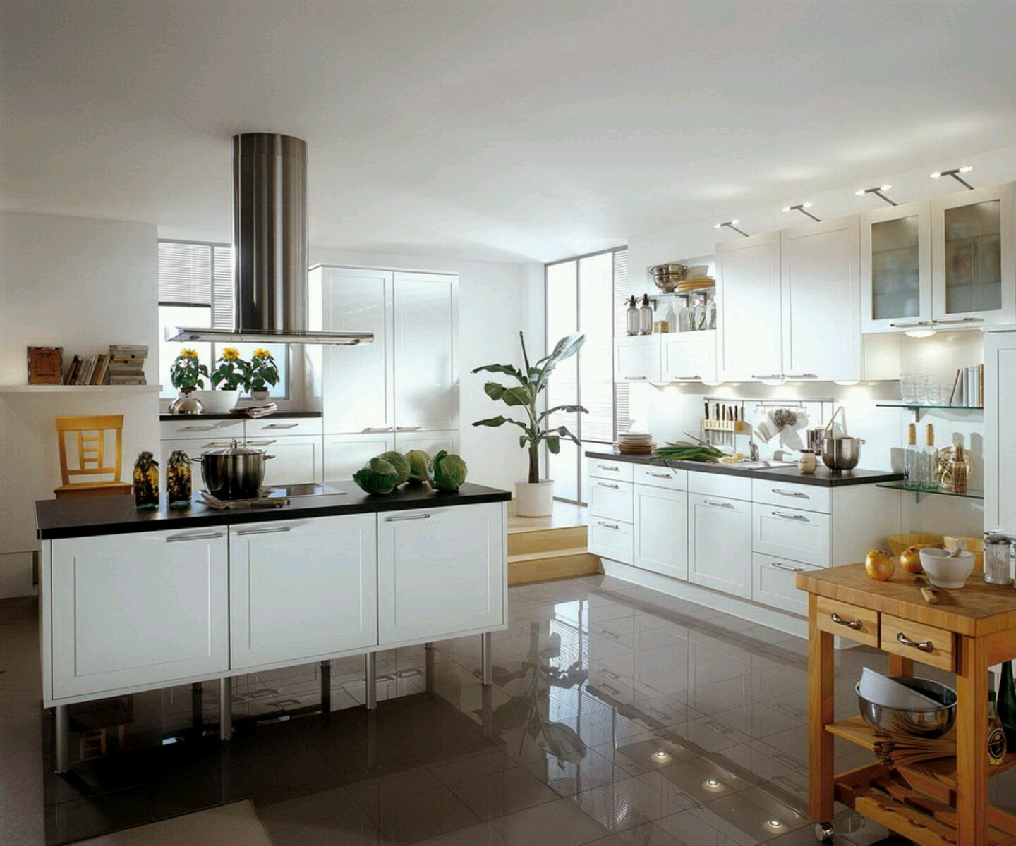 New Modern Kitchen
 New home designs latest Modern kitchen designs ideas