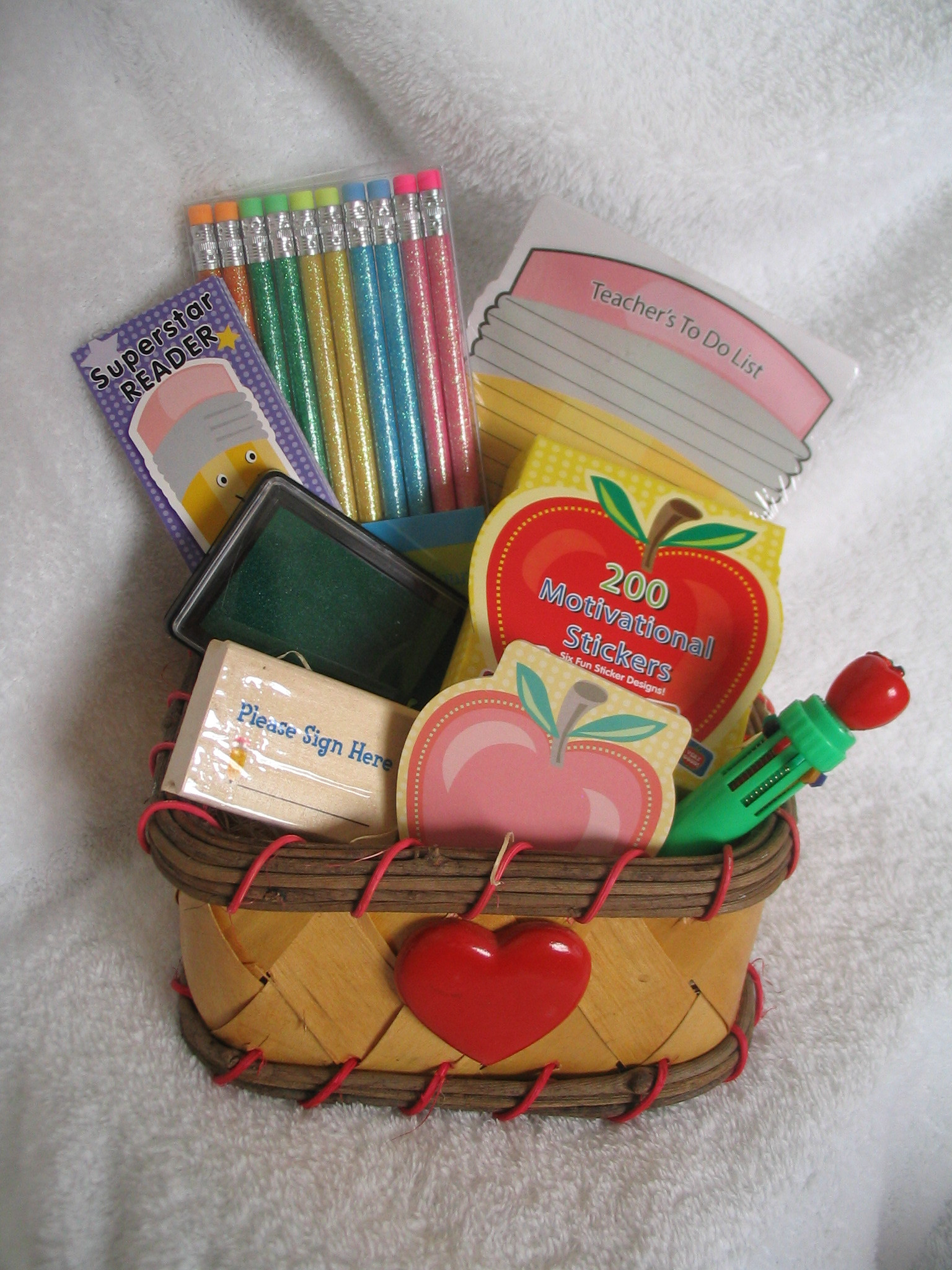 New Teacher Gift Basket Ideas
 The Basket Case
