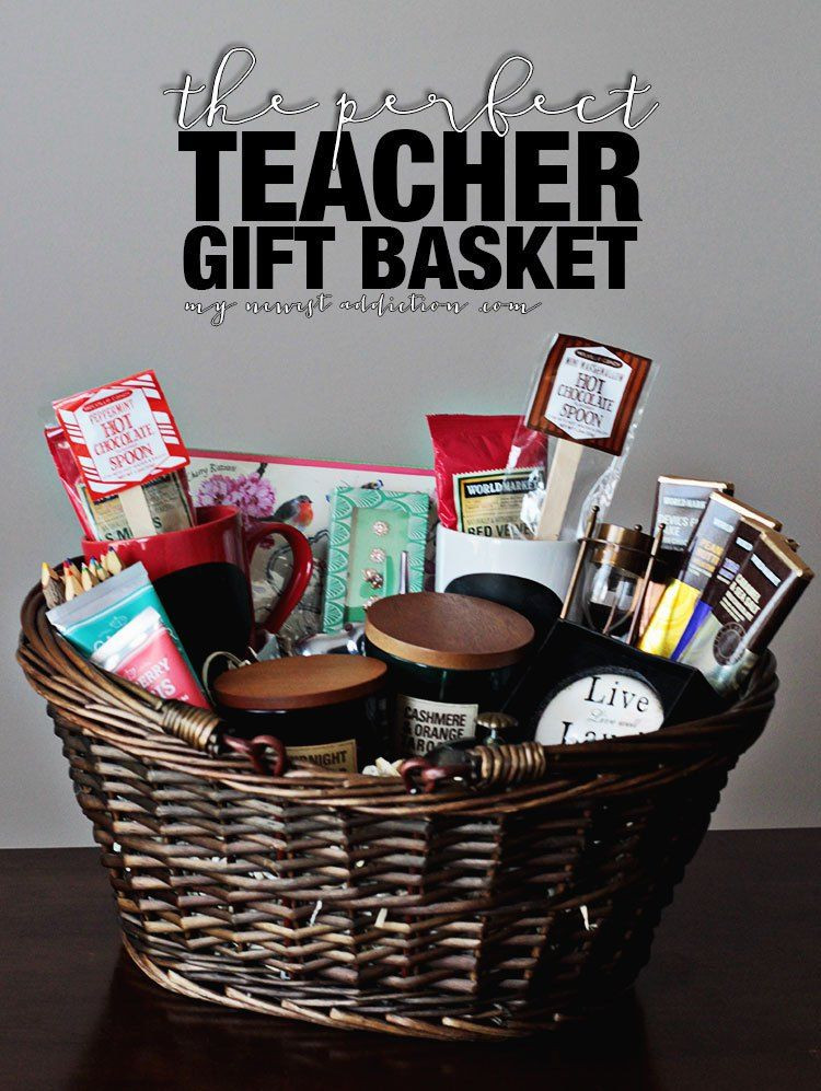 New Teacher Gift Basket Ideas
 How To Create The Perfect Teacher Gift Basket With images