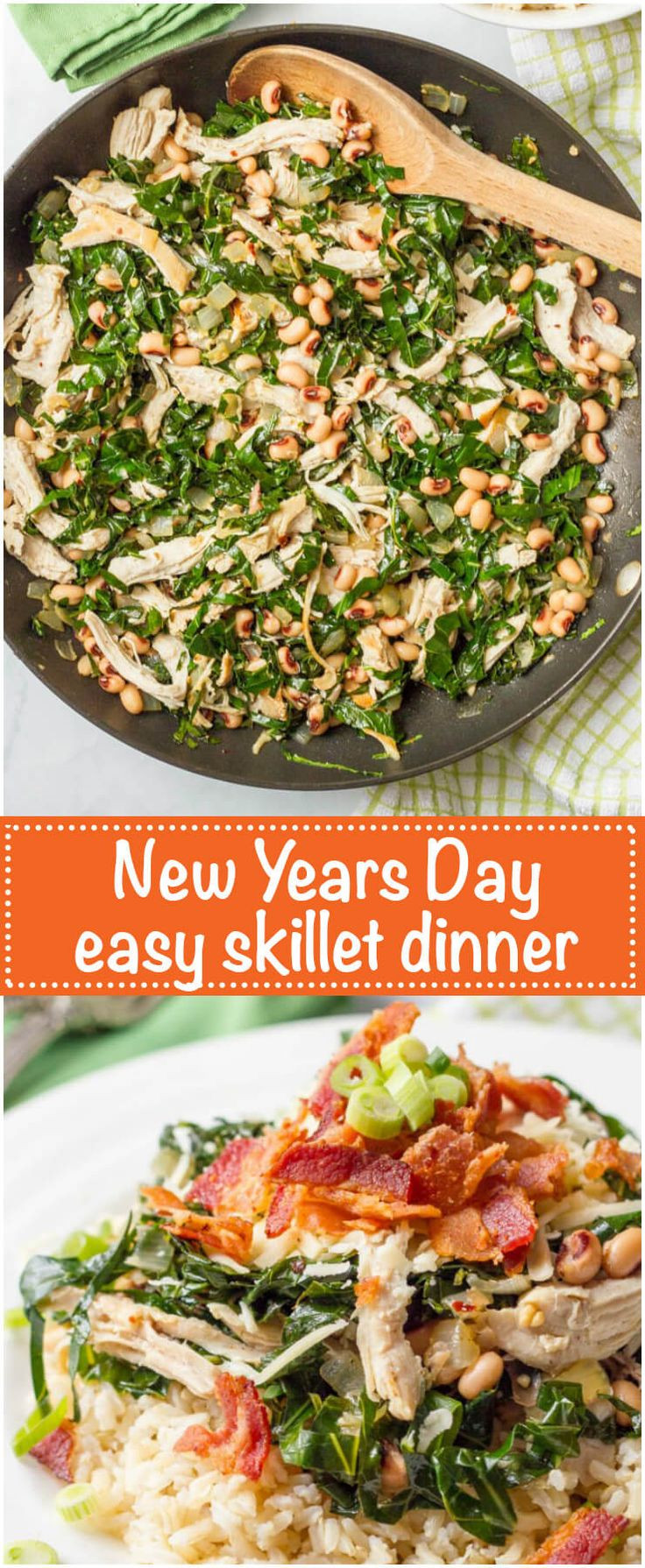 New Years Dinner Tradition
 Southern New Year s Day dinner skillet