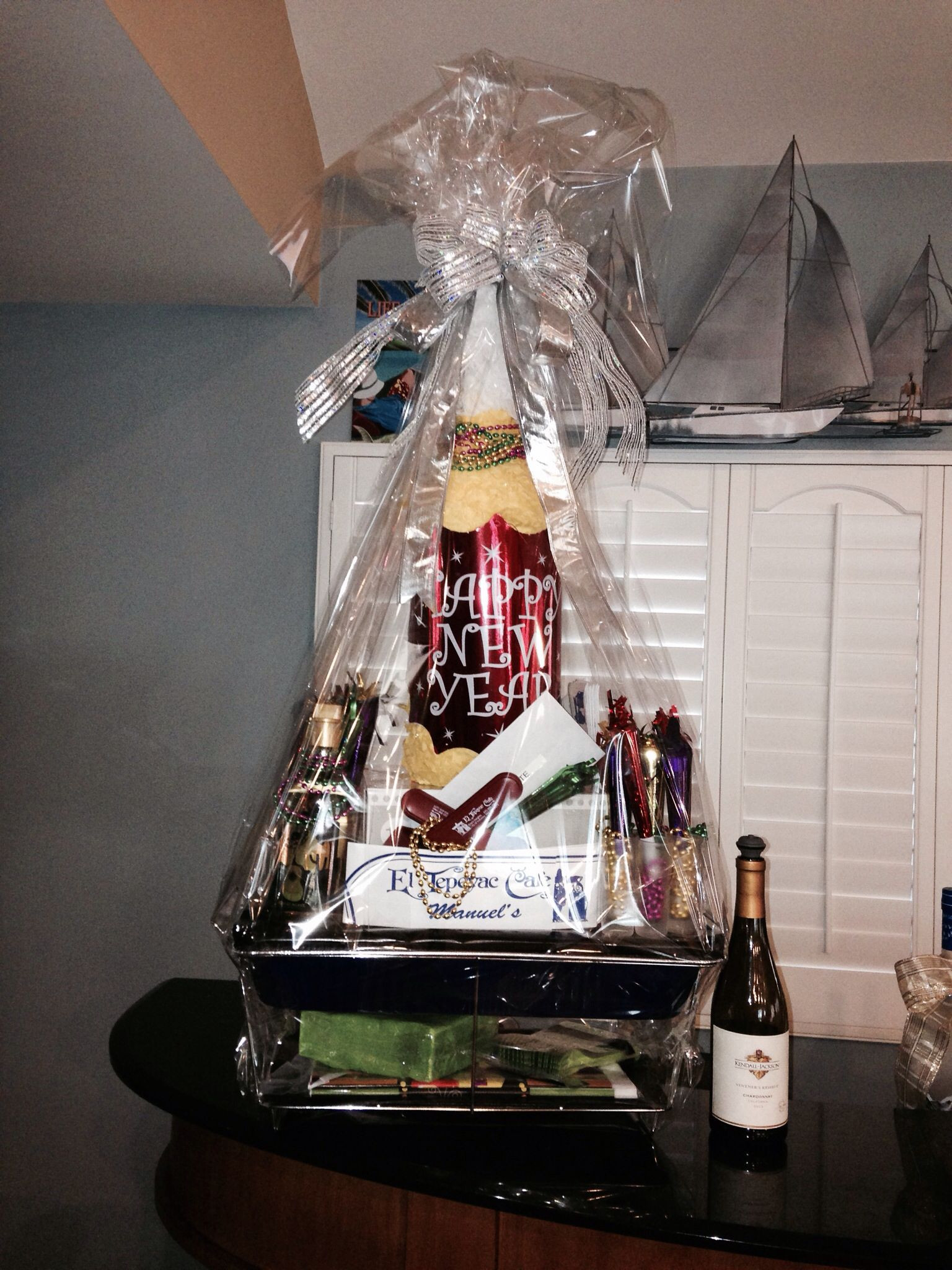 New Years Eve Gift Basket Ideas
 New Years Silent Auction Basket