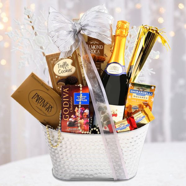 New Years Eve Gift Basket Ideas
 Sparkling New Year Gift Basket
