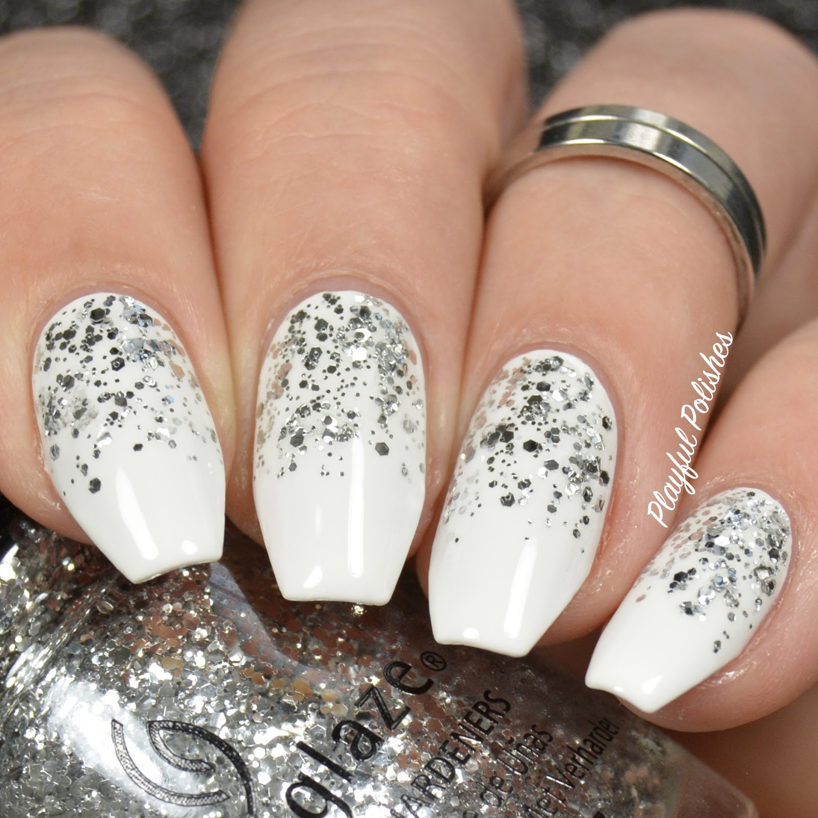 New Years Nail Design Ideas
 Playful Polishes 3 SIMPLE & ELEGANT NEW YEARS NAIL DESIGNS