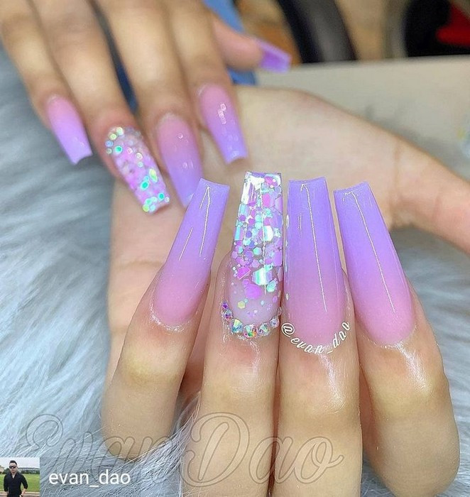 New Years Nail Designs 2020
 Awesome New Year Best Ombre Nail Ideas for 2020 Part 31