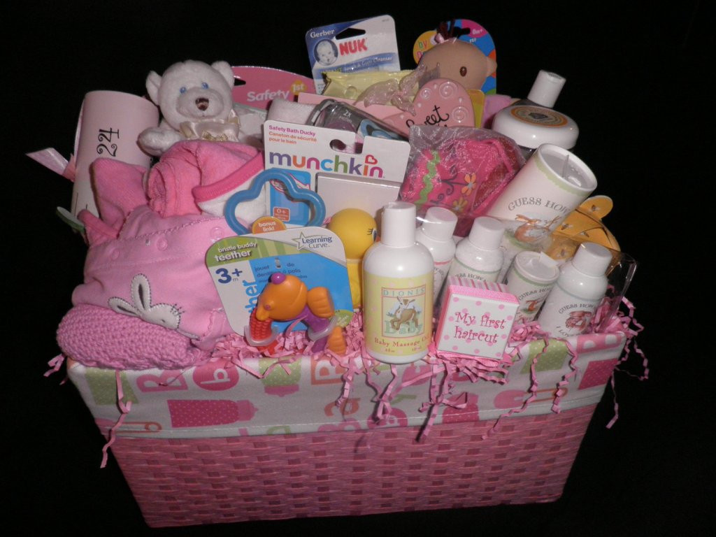 Newborn Gift Basket Ideas
 Baby girl t basket ideas Best Gift Baskets