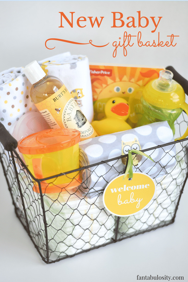 Newborn Gift Basket Ideas
 New Baby Gift Basket Fantabulosity