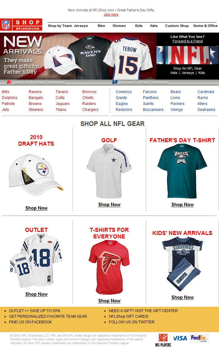 Nfl Gifts For Kids
 NFLshop 700×1 117 pixels