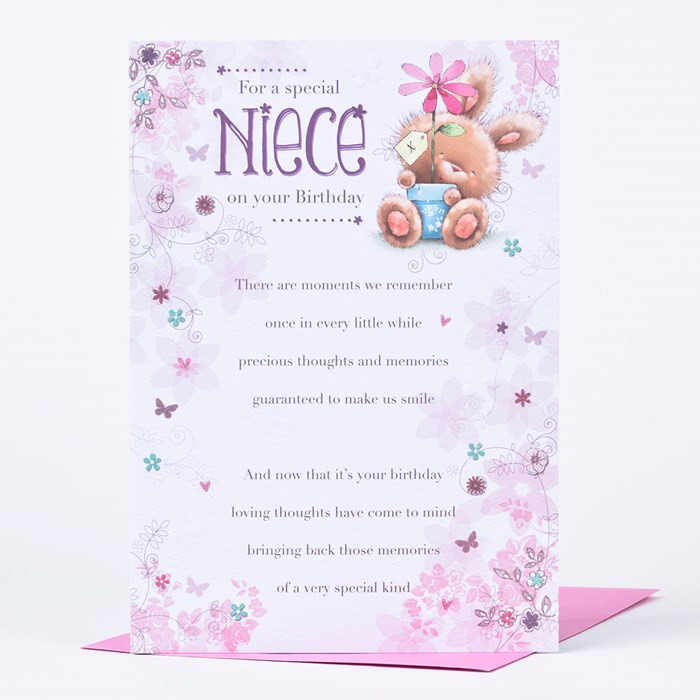 Niece Birthday Cards
 Birthday Card Special Niece