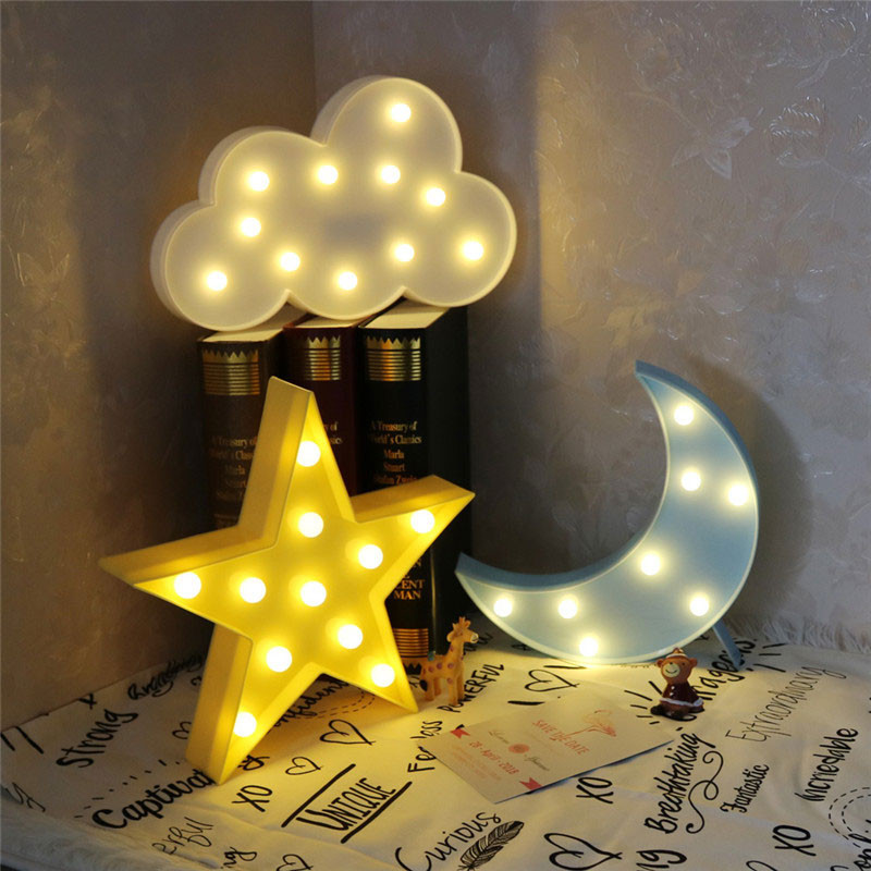 Night Light Kids Room
 Vvcare BC NL02 Led Night Light for Kids Moon Star Cloud