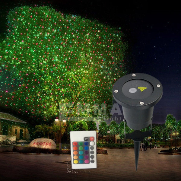 Night Stars Landscape Lighting
 Night Stars red Green Laser Landscape Lighting in Stage