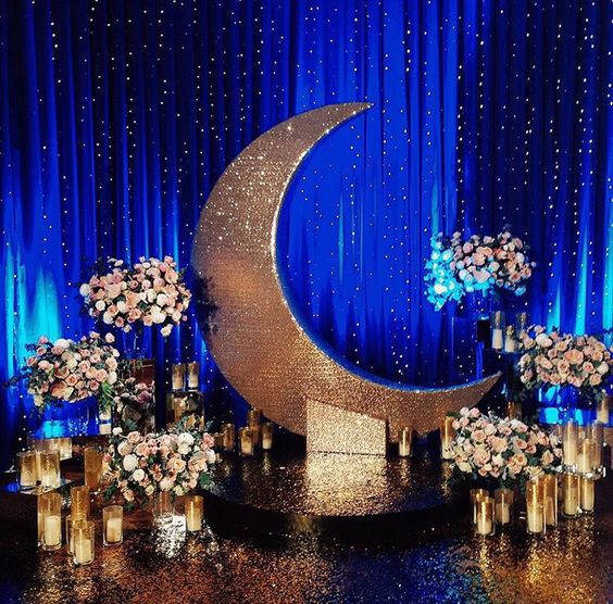 Night Wedding Themes
 40 Romantic Starry Night Wedding Ideas Weddingomania