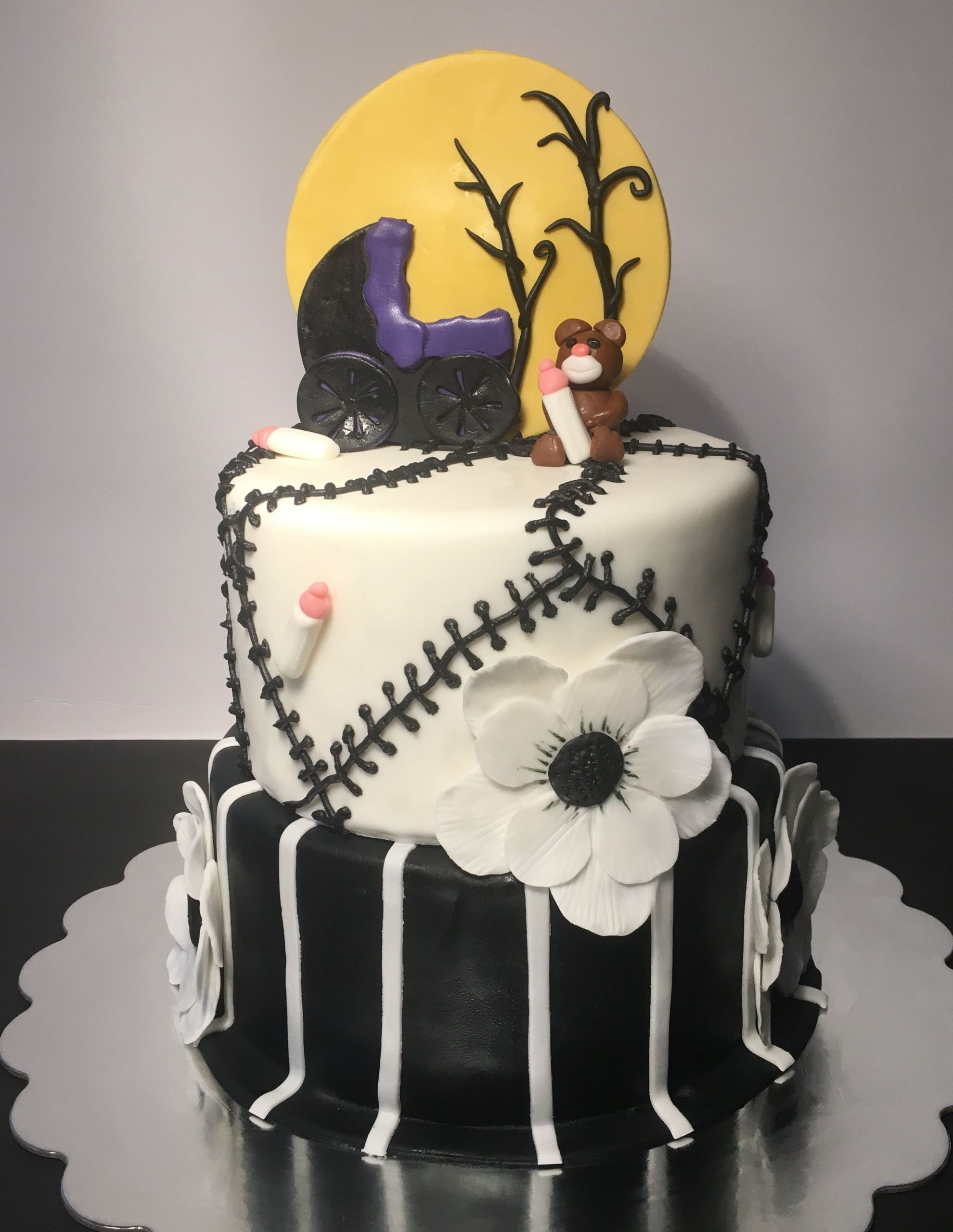 Nightmare Before Christmas Baby Shower Cakes
 Nightmare Before Christmas Baby Shower Cake