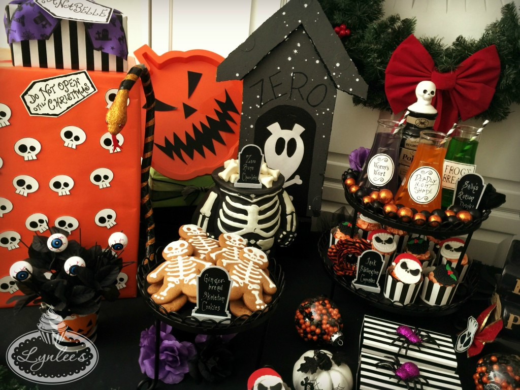 Nightmare Before Christmas Birthday Decorations
 Nightmare Before Christmas Party Ideas — Lynlees