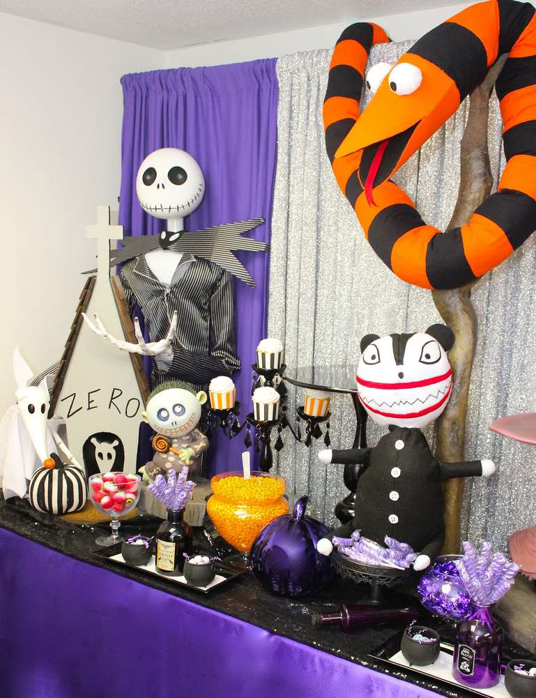 Nightmare Before Christmas Birthday Decorations
 The Nightmare before Christmas Birthday Party Ideas