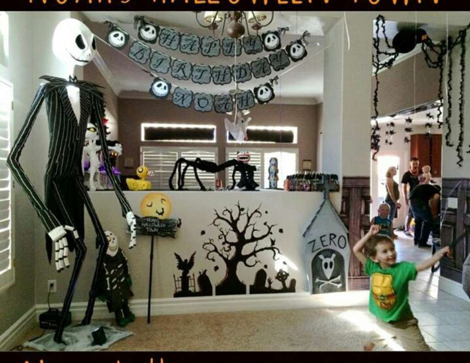 Nightmare Before Christmas Birthday Decorations
 Nightmare Before Christmas Birthday "Noah s 5th Birthday