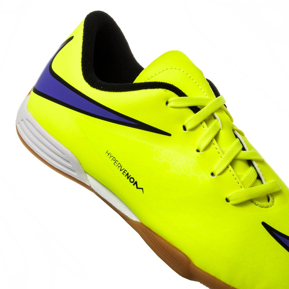 Nike Hypervenom Indoor Kids
 Nike Hypervenom Phade Kids Boys Indoor Soccer Shoes Volt