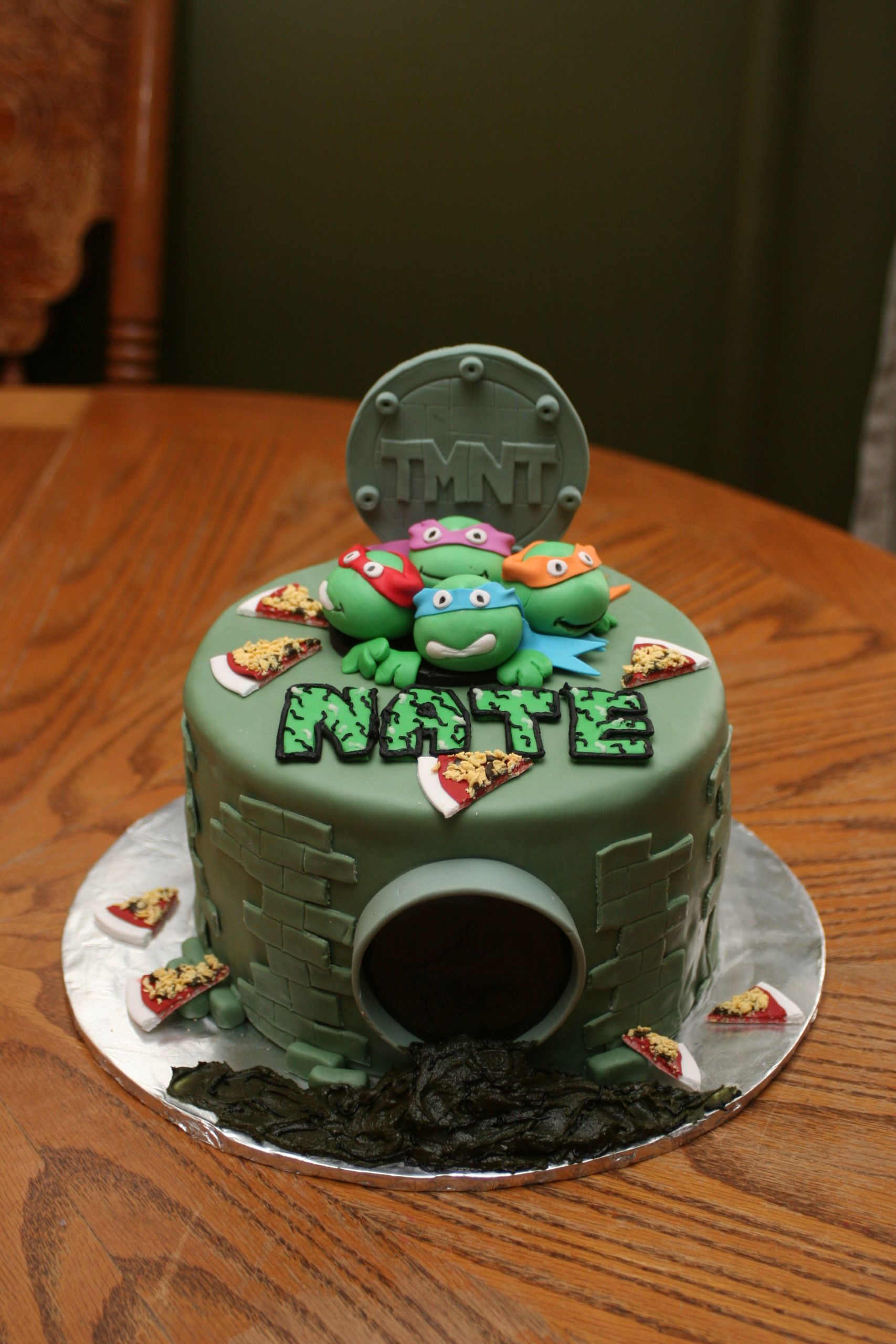 Ninja Turtle Birthday Cake
 Teenage Mutant Ninja Turtles Cake