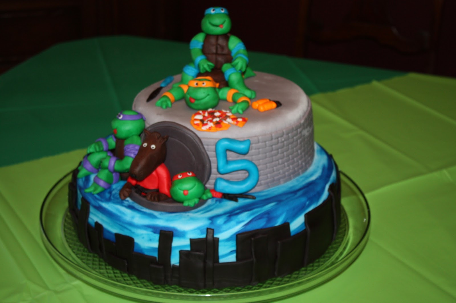 Ninja Turtle Birthday Cake
 Sweet Melissa s Cakery Teenage Mutant Ninja Turtles