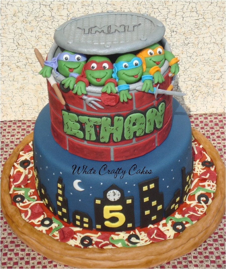 Ninja Turtle Birthday Cakes
 Teenage Mutant Ninja Turtles Cake CakeCentral