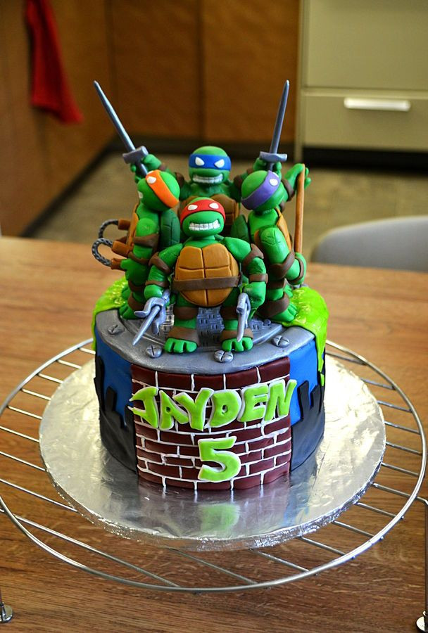 Ninja Turtle Birthday Cakes
 Teenage Mutant Ninja Turtles Birthday Cake