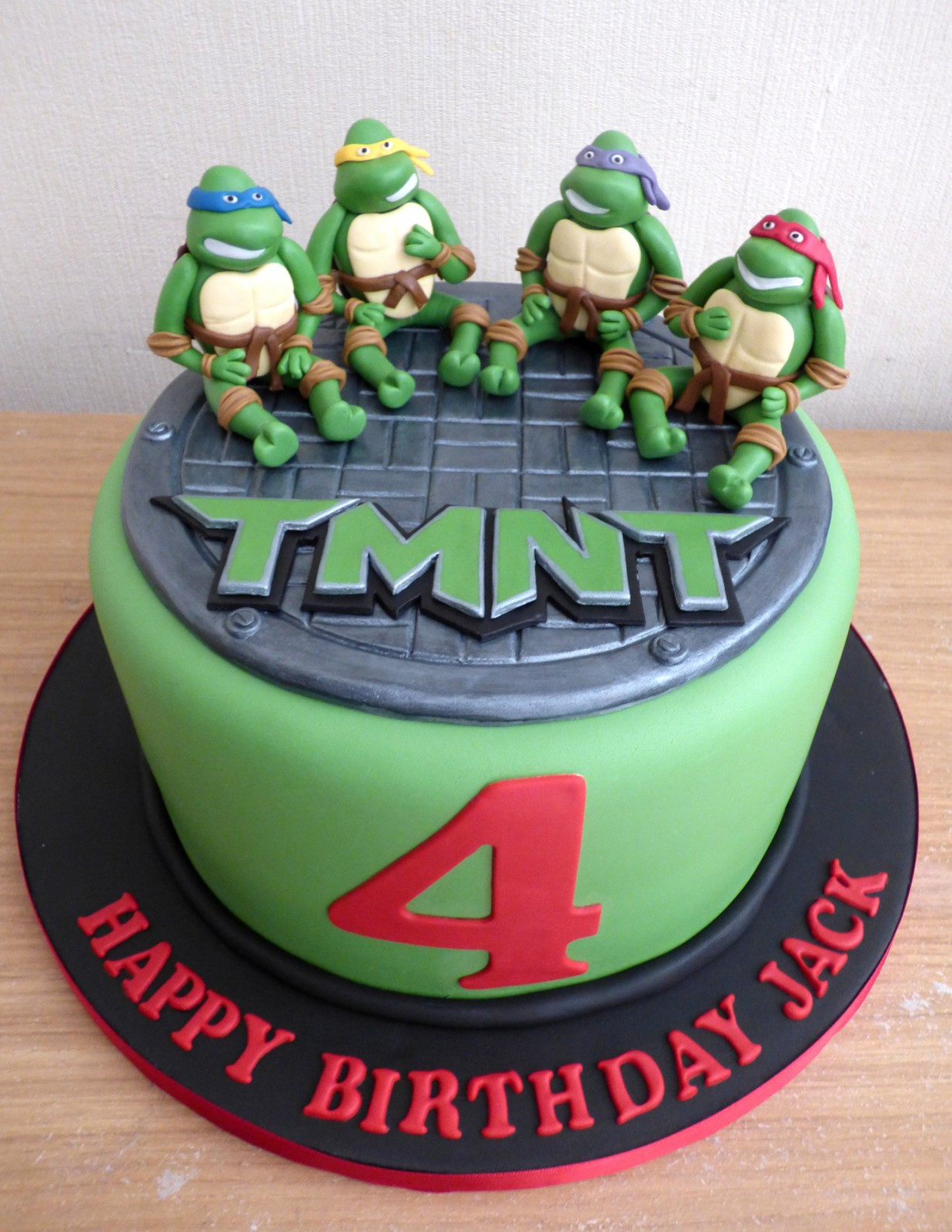 Ninja Turtle Birthday Cakes
 Teenage Mutant Ninja Turtles Birthday Cake Susie s Cakes