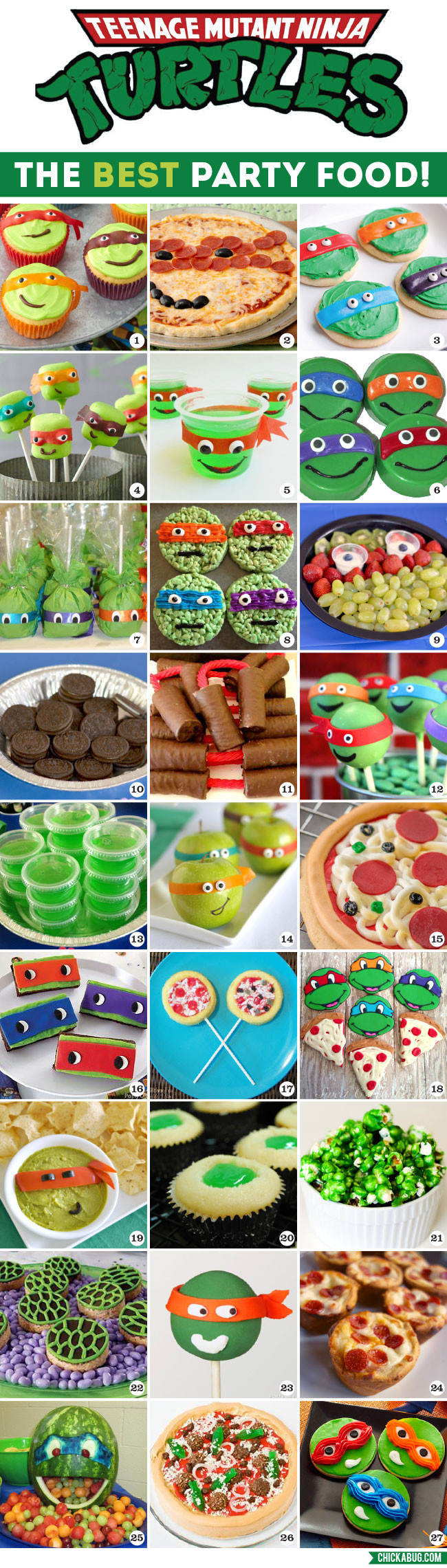 Ninja Turtle Birthday Party Food Ideas
 The Best TMNT Party Food