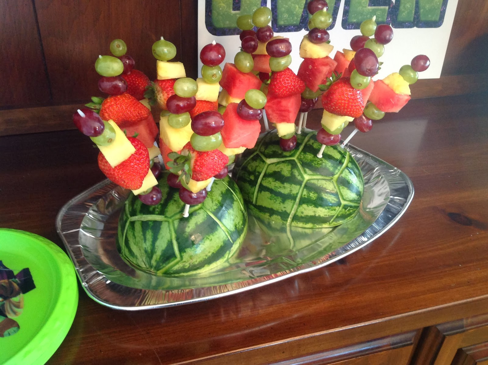 Ninja Turtle Birthday Party Food Ideas
 my back pages owen s 4th teenage mutant ninja turtle