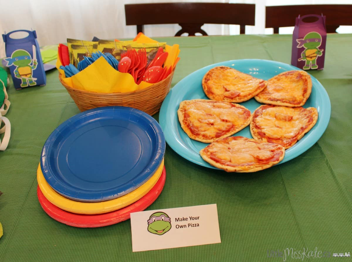 Ninja Turtle Birthday Party Food Ideas
 Teenage Mutant Ninja Turtle Inspired Birthday Party Food